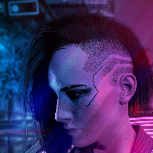 Киберпанк прически Киберпанк прически