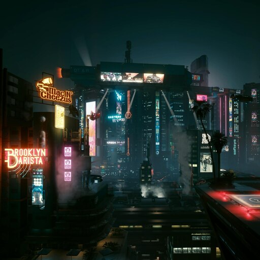 Steam Workshop::Cyberpunk 2077 - Japantown View Live Wallpaper 4K 60fps