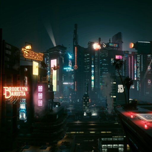 Cyberpunk 2077 Night City live Wallpaper 1080p 