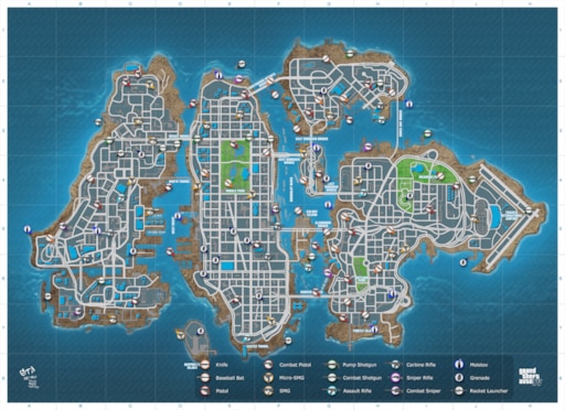 gta 4 secret cars locations map