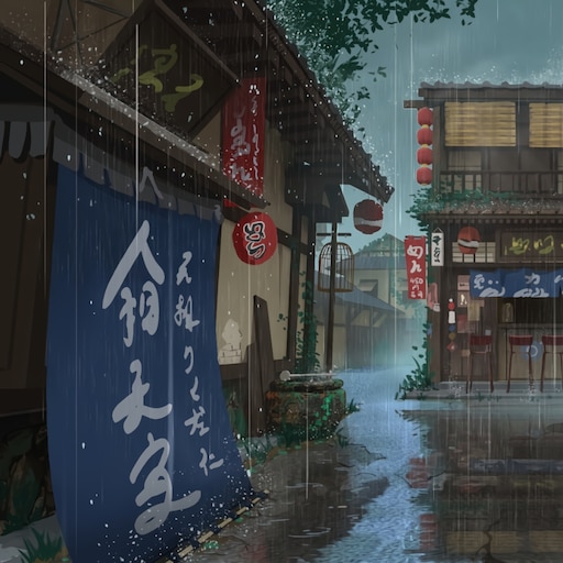 Steam Workshop::Rainy Anime Street