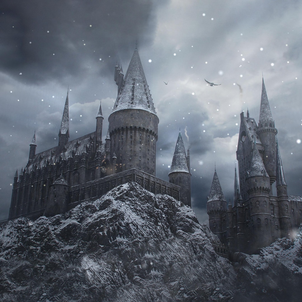 Hogwarts Winter Harry Potter by ZADDROT