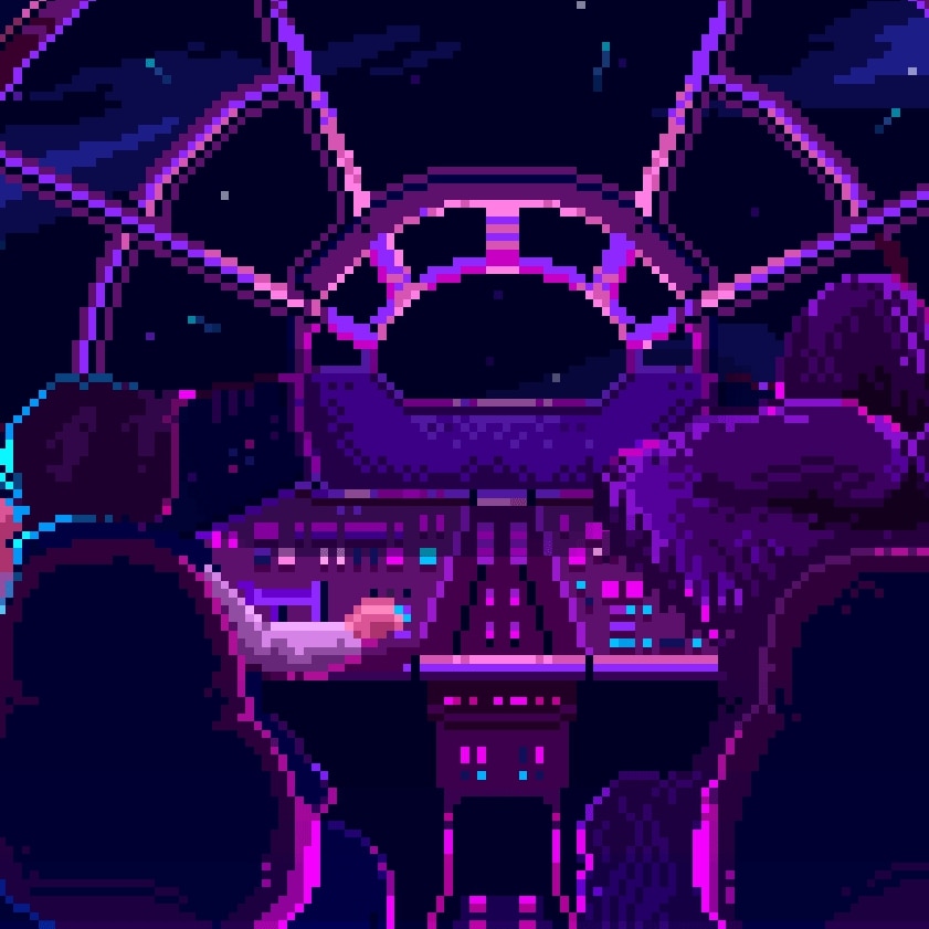 star wars retro lofi