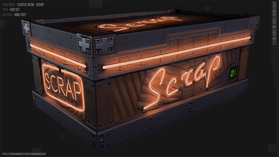 Neon Scrap Storage - image 1