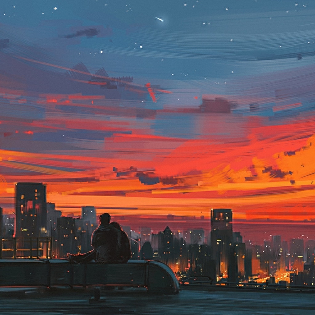 Lofi Sunset