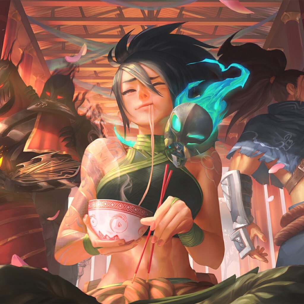 Akali, Yasuo, Zed, League of Legends, LOL