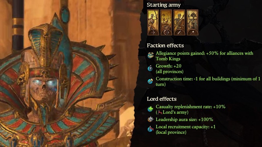 Personal Notes on playing Tomb Kings - Court of Lybaras (Immortal Empires) image 10