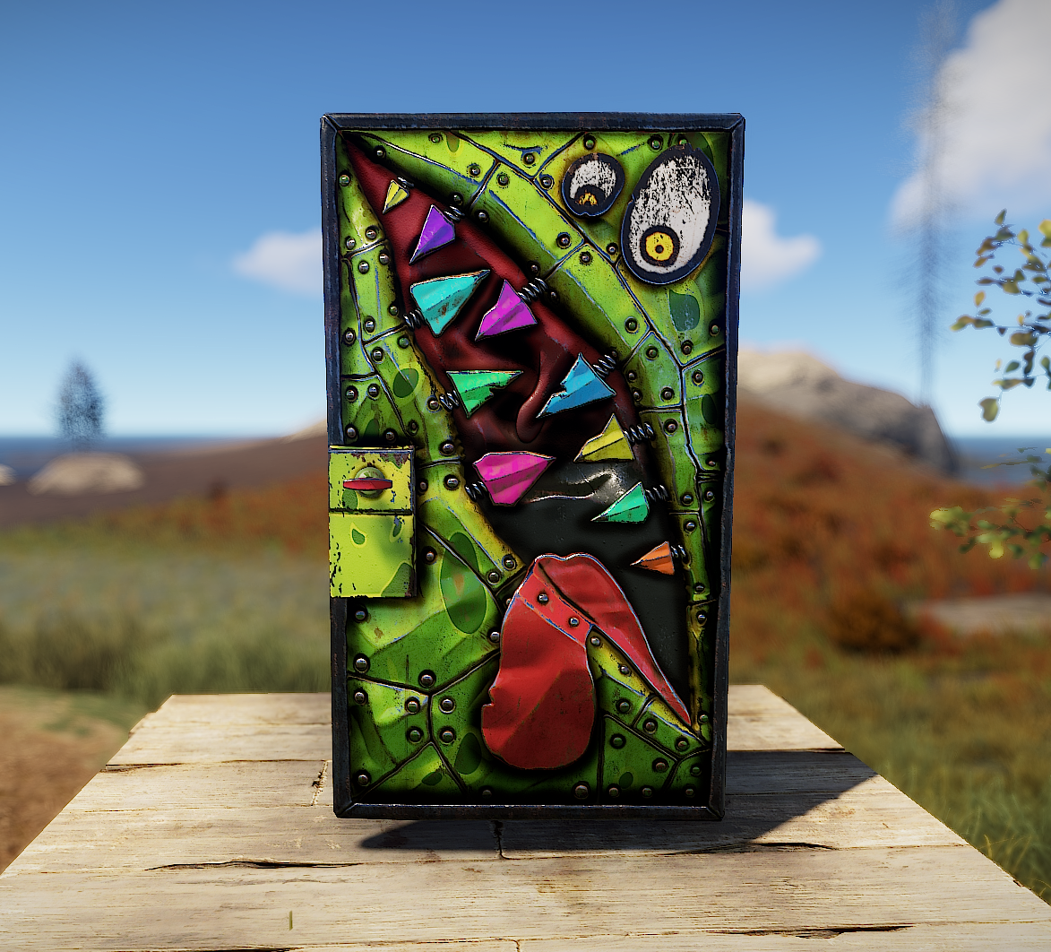 Metal Monster Door thumbnail 6