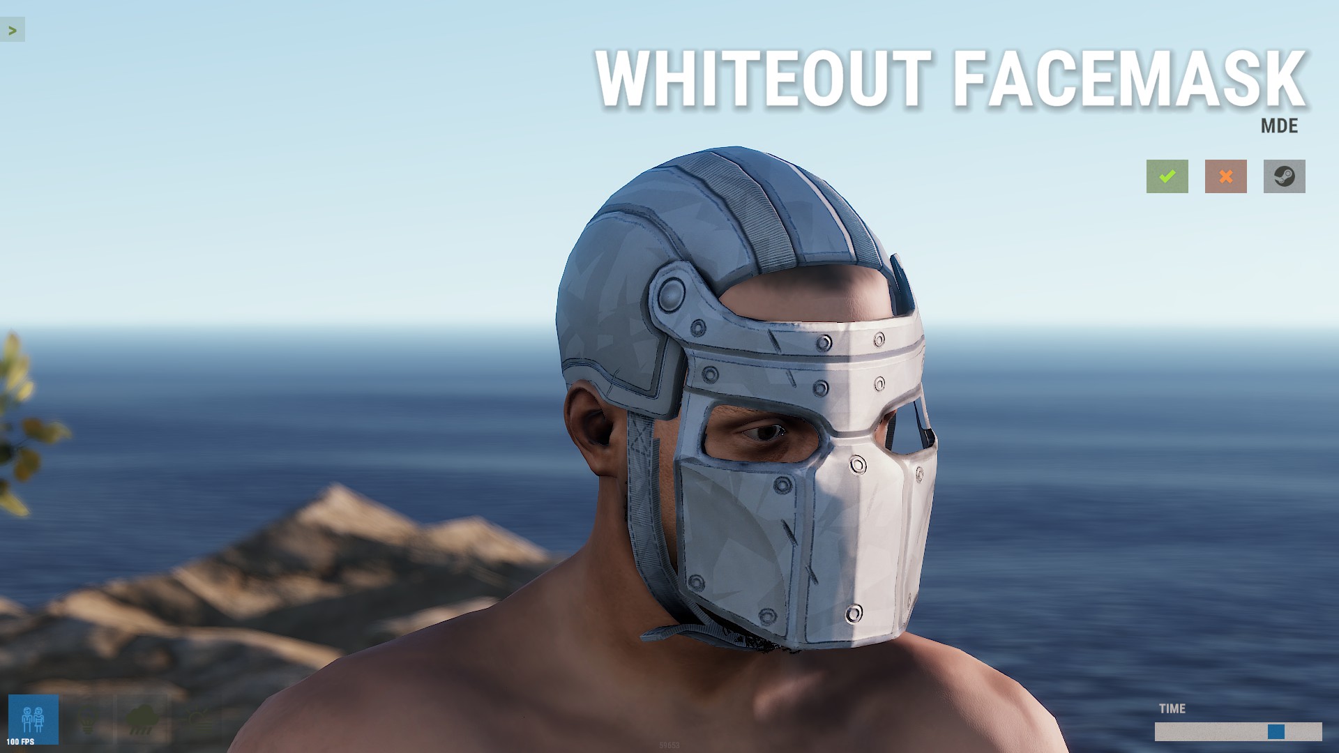 Whiteout Facemask thumbnail 5