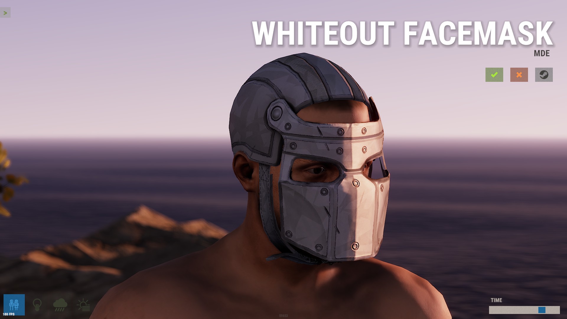 Whiteout Facemask thumbnail 6