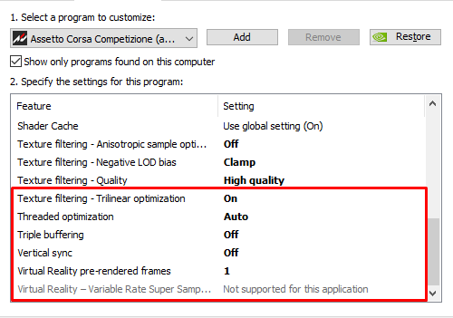 Assetto Corsa Competizione Acc Vr The Definitive Vr Performance Guide Not Updated To 1 8