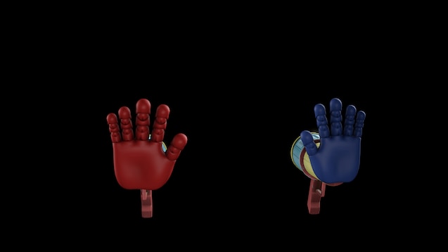 Chapter 2 GrabPack With 2 Hand 3D Model