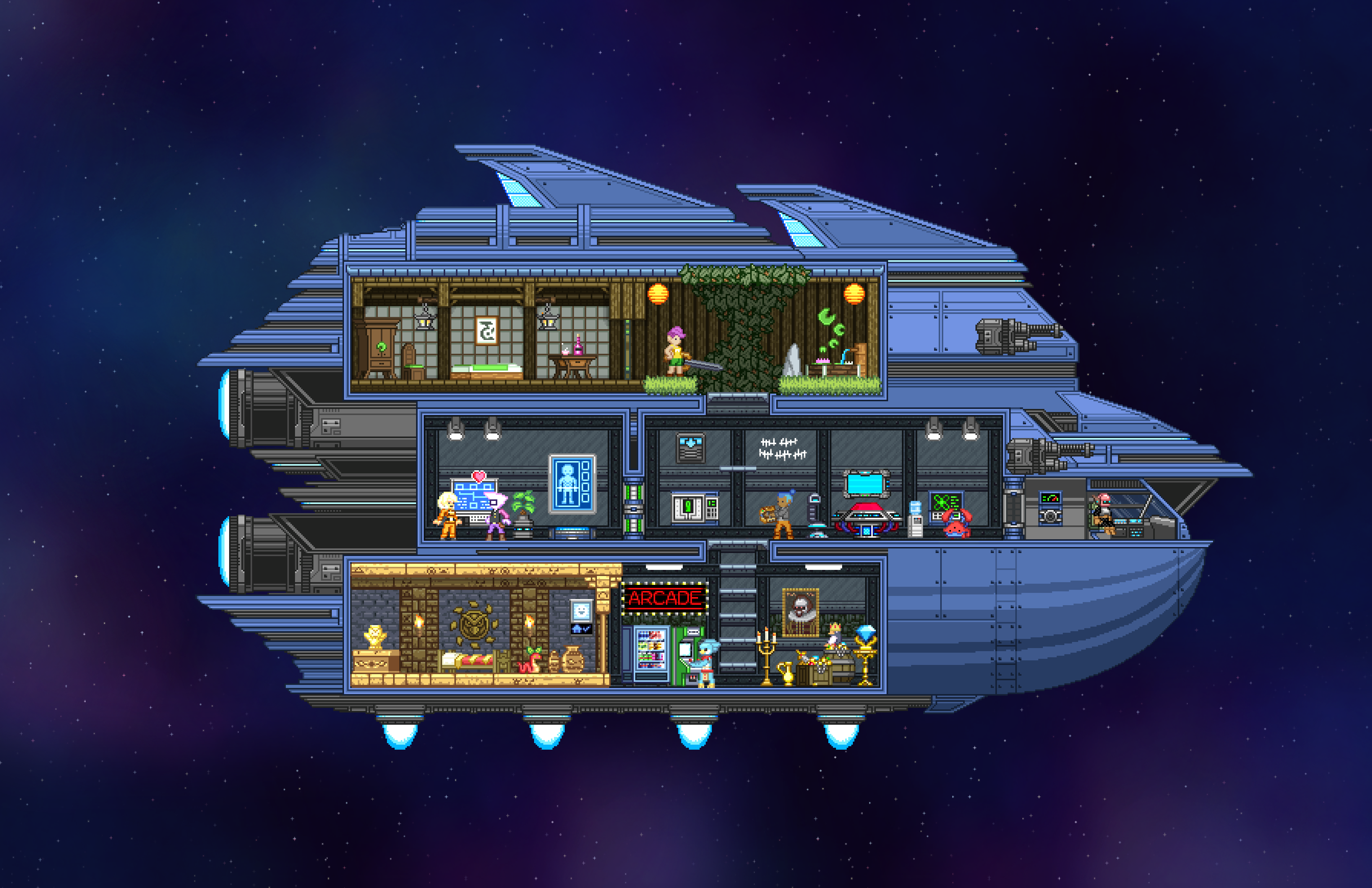 Старбаунд где покупать чертежи Starbound Sprite Base