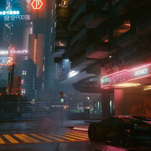 Steam Workshop::Cyberpunk 2077 Night City Cinemagraph Neon