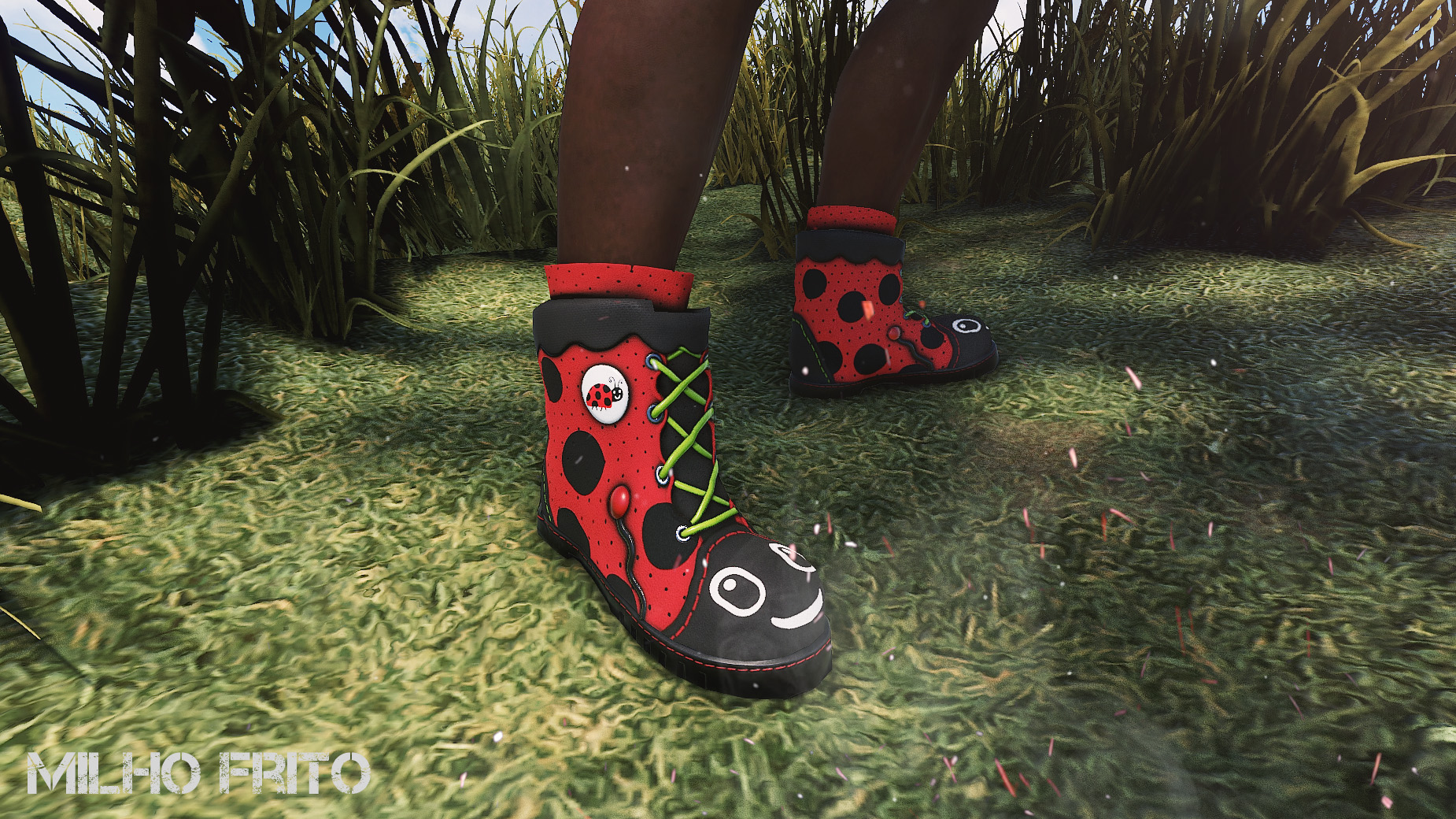Ladybug Cosplay Boots thumbnail 3