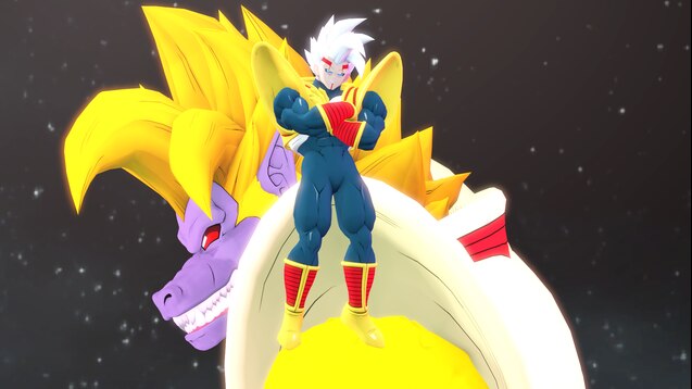 Oficina Steam::Goku and Vegeta SSJ4 with Gogeta SSJ4 animation