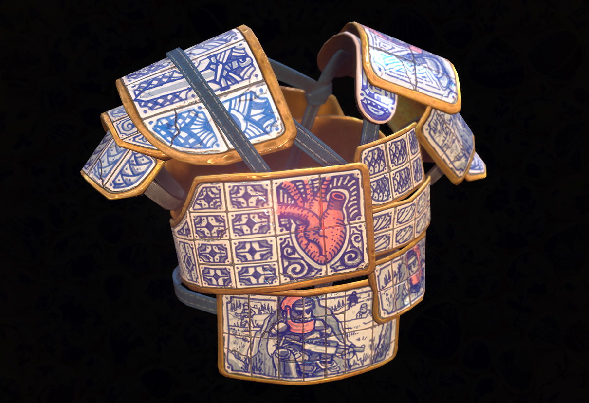 Porcelain Roadsign Vest thumbnail 2