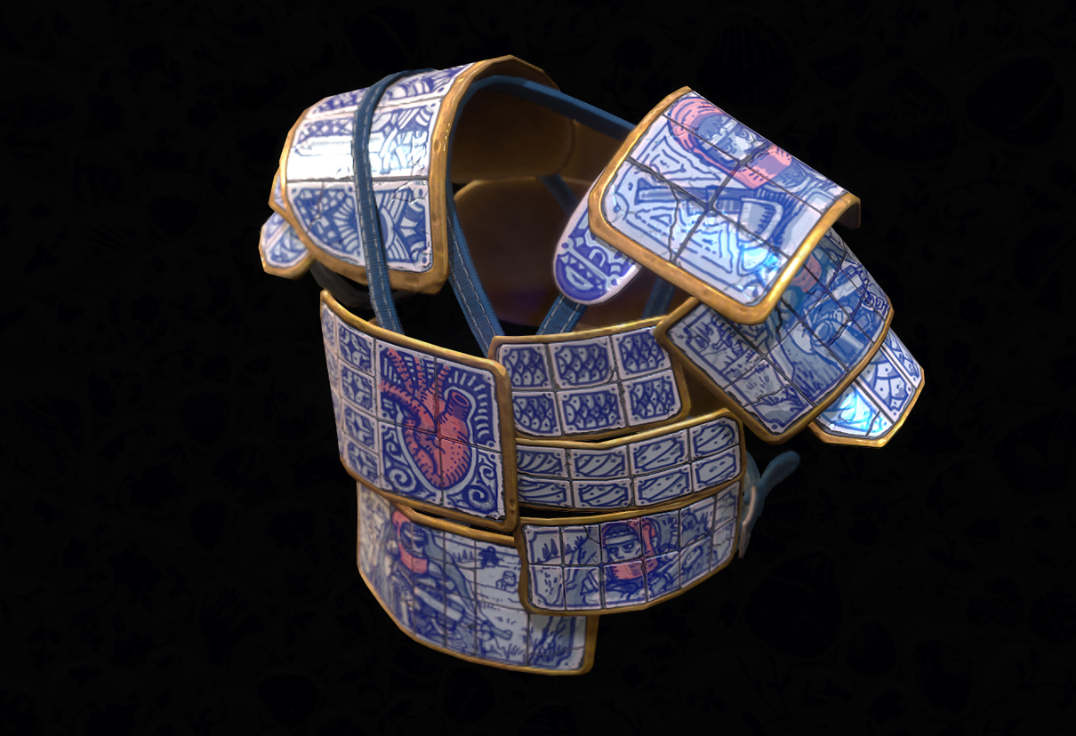 Porcelain Roadsign Vest thumbnail 3