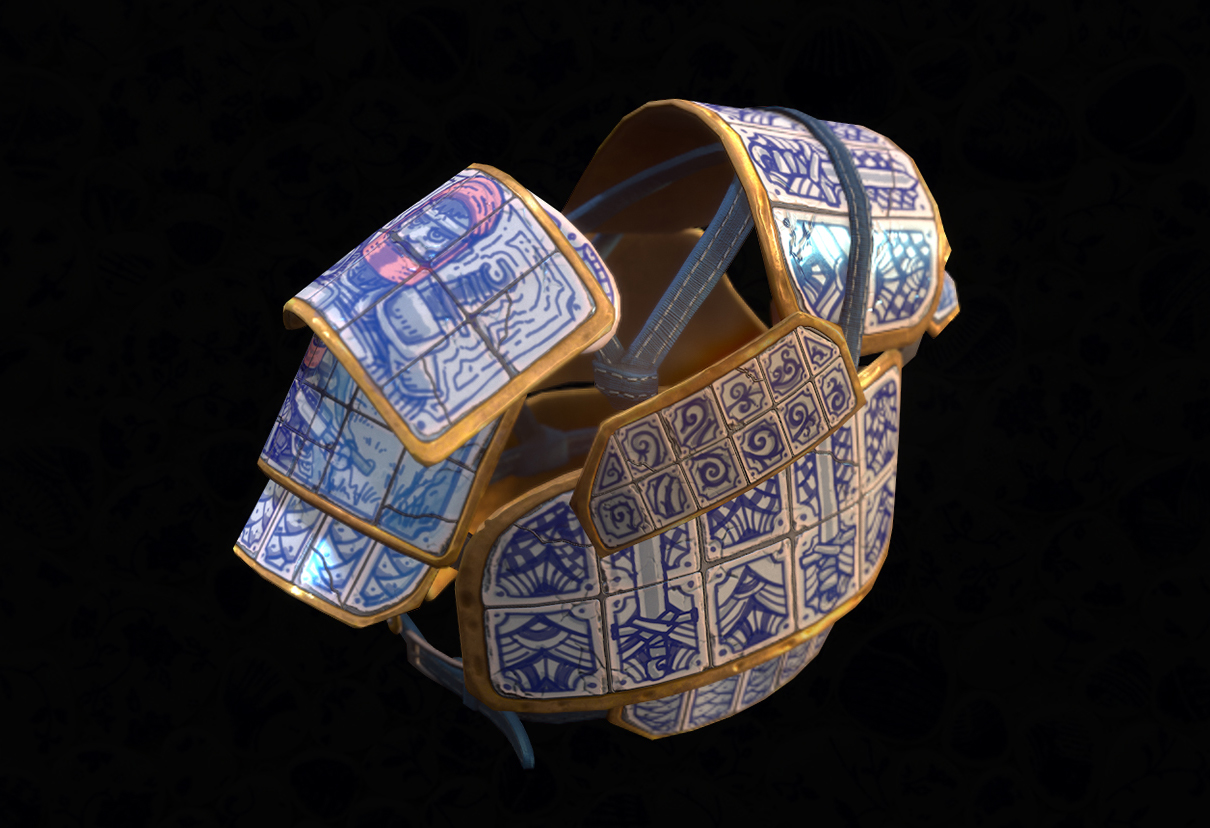 Porcelain Roadsign Vest thumbnail 6