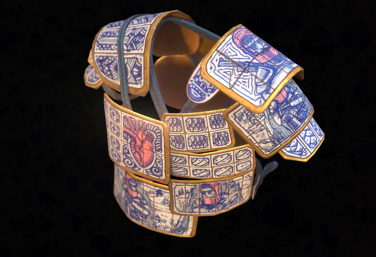 Porcelain Roadsign Vest thumbnail 4