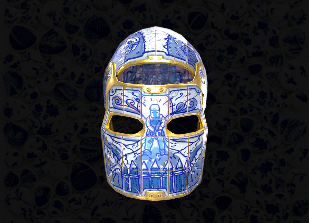 Porcelain Facemask thumbnail 3