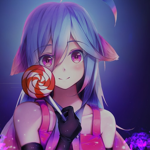 Steam Workshop::Rainbow Anime Girl