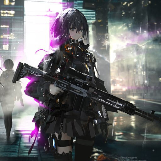 Steam Workshop::anime girls with big guns