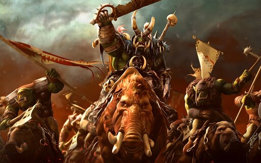 Total War Warhammer 2 орки арт