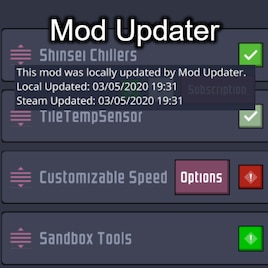 Steam Workshop::Mod Updater