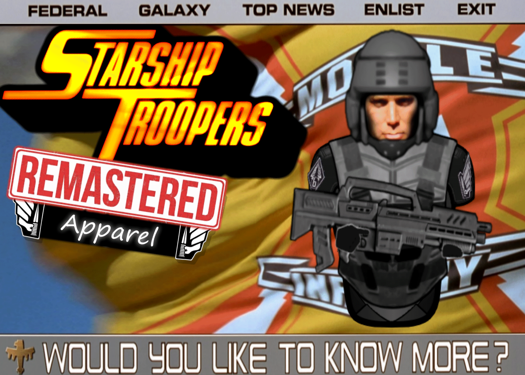 ARMA 3 Starship Troopers - Mobile Infantry Drop 