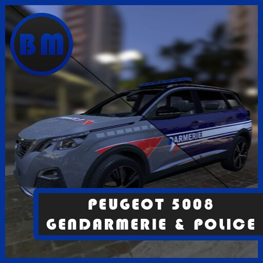 Voiture Police : Peugeot 5008