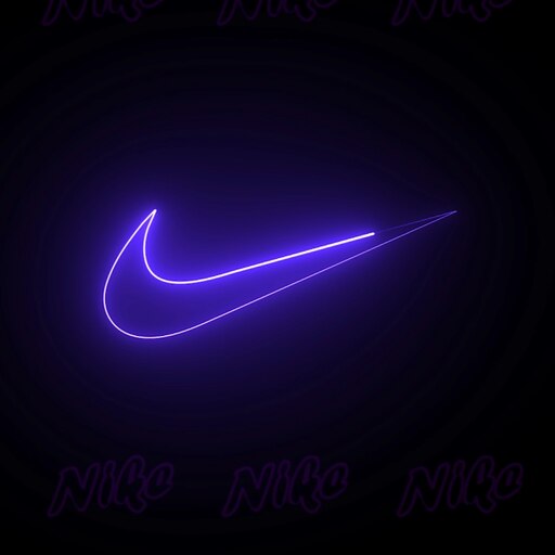 Nike 2024 wallpaper neon