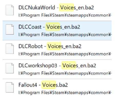 Steam Community Guide Fallout4の日本語gui 英語音声にする方法