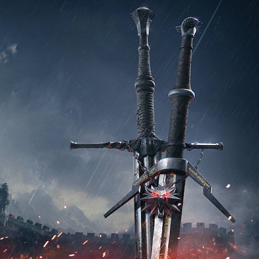 The witcher 3 e3 swords фото 86