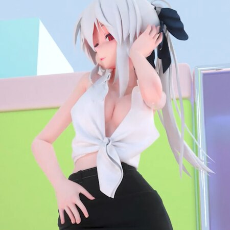 Mmd Haku 弱音ハク Number Nine R 18 Wallpapers Hdv