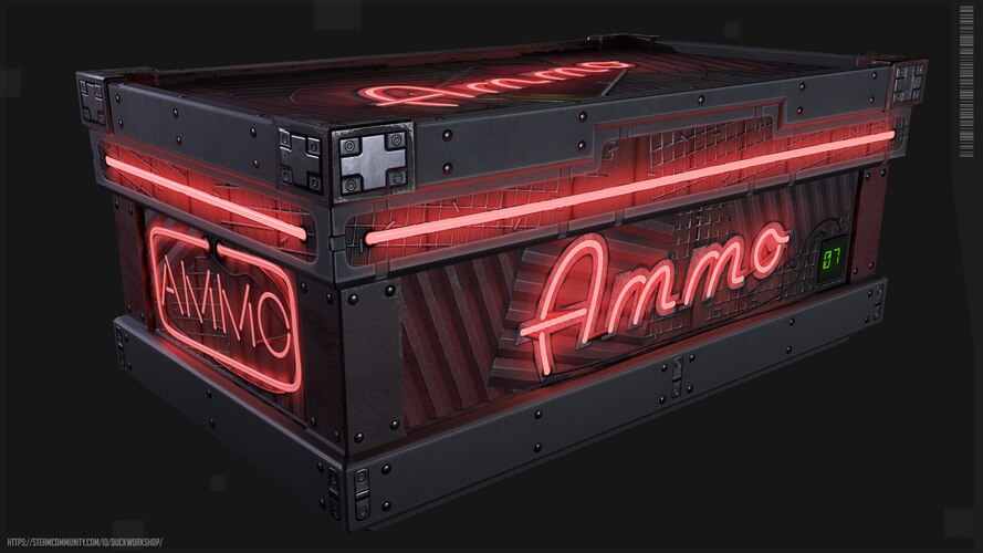 Neon Ammo Storage - image 1