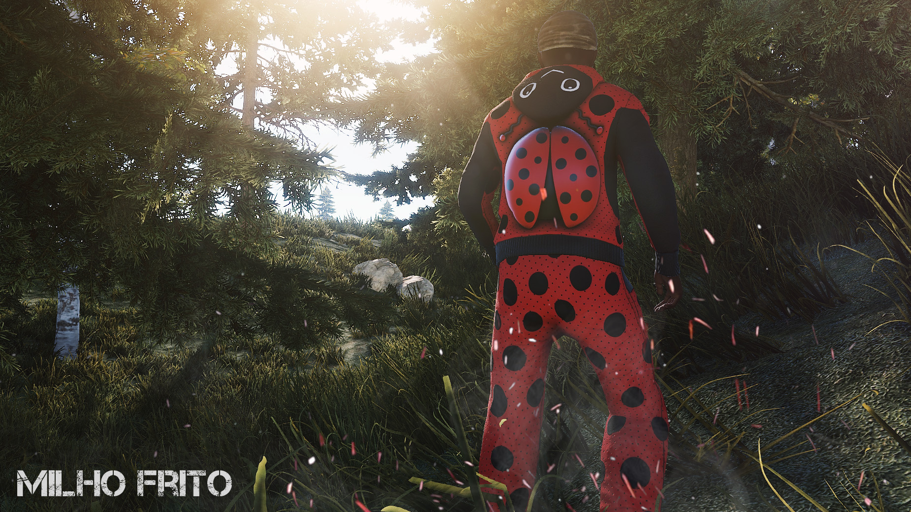 Ladybug Cosplay Pants thumbnail 10