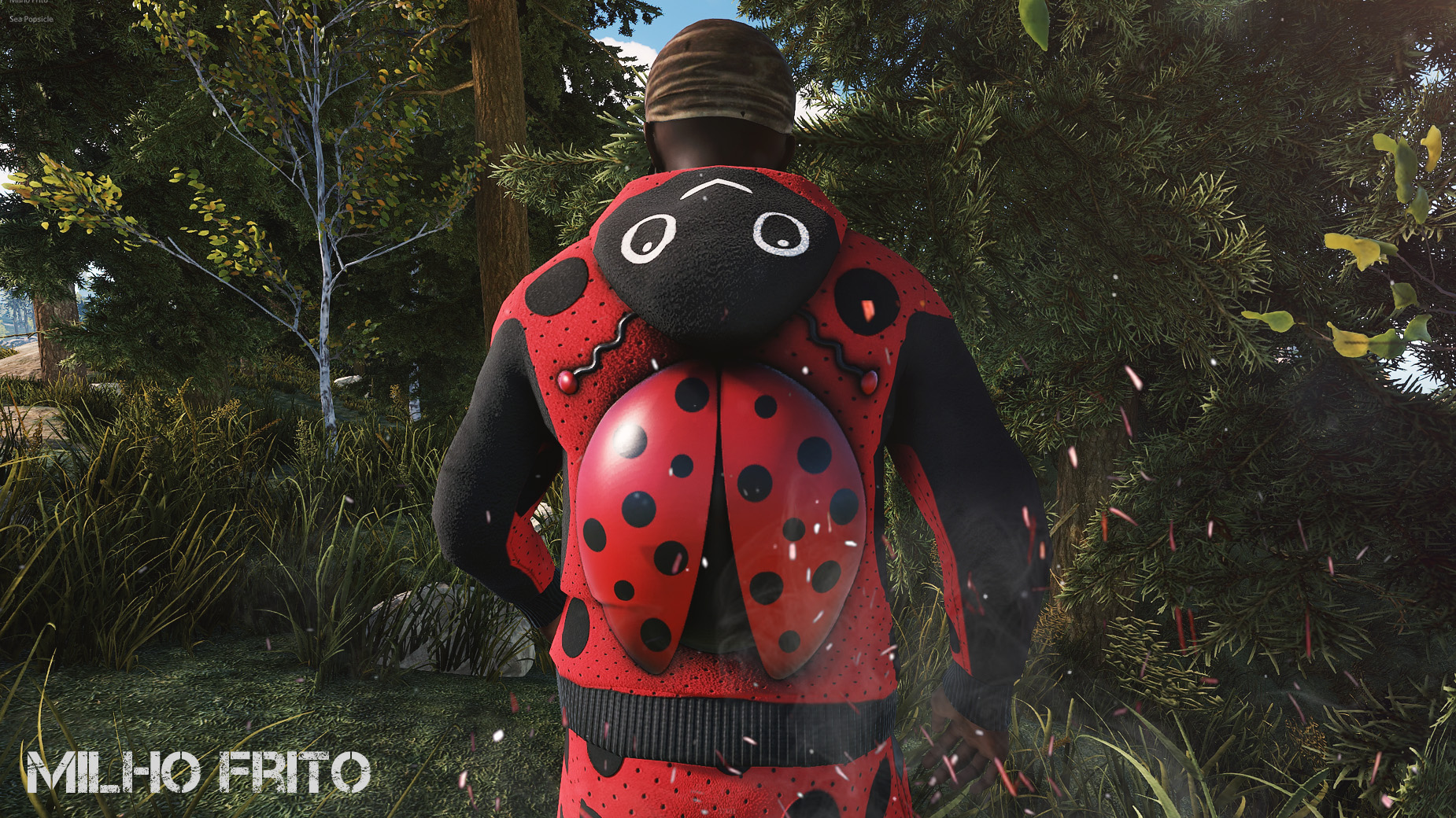 Ladybug Cosplay Pants thumbnail 3