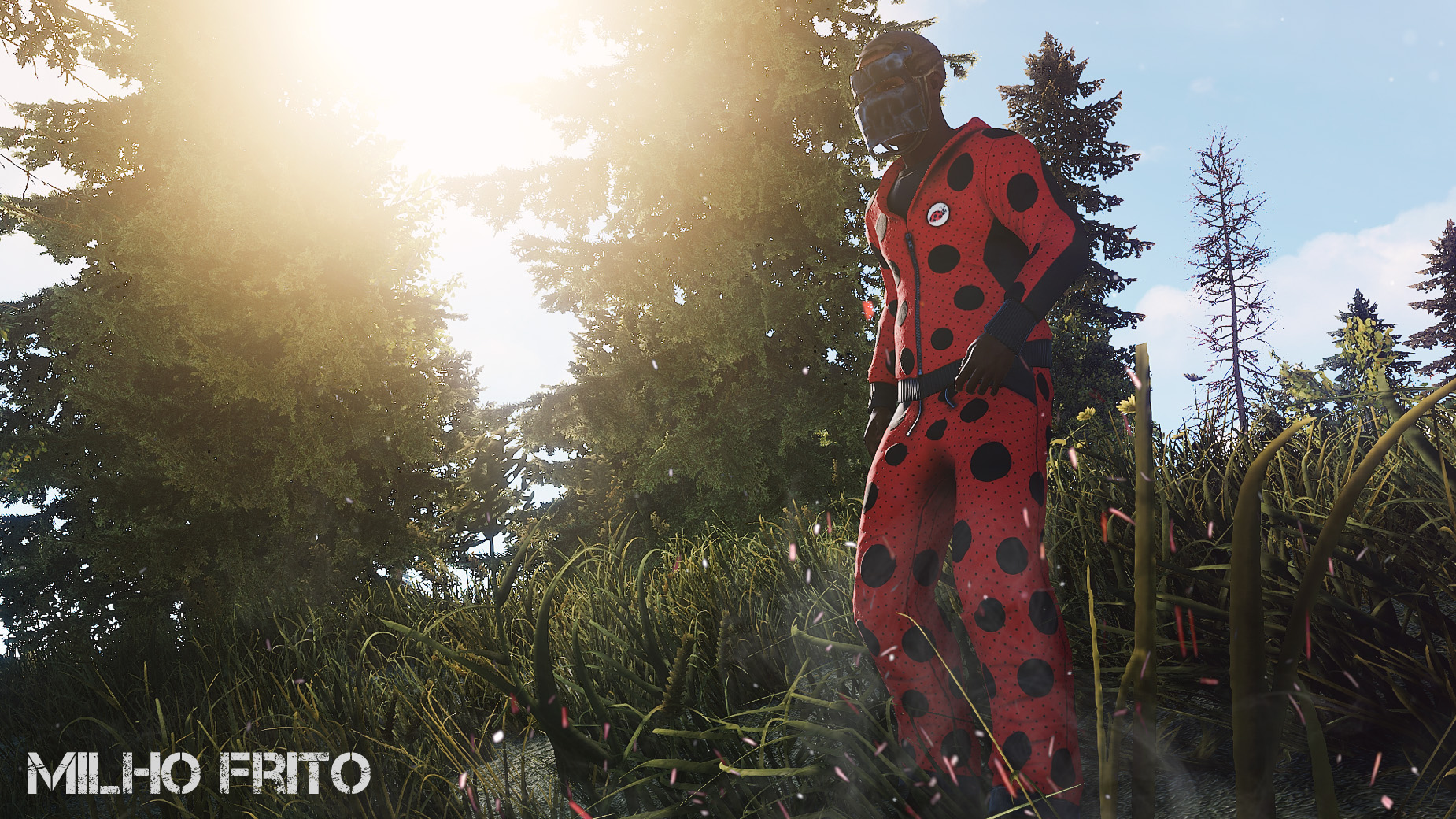 Ladybug Cosplay Pants thumbnail 4