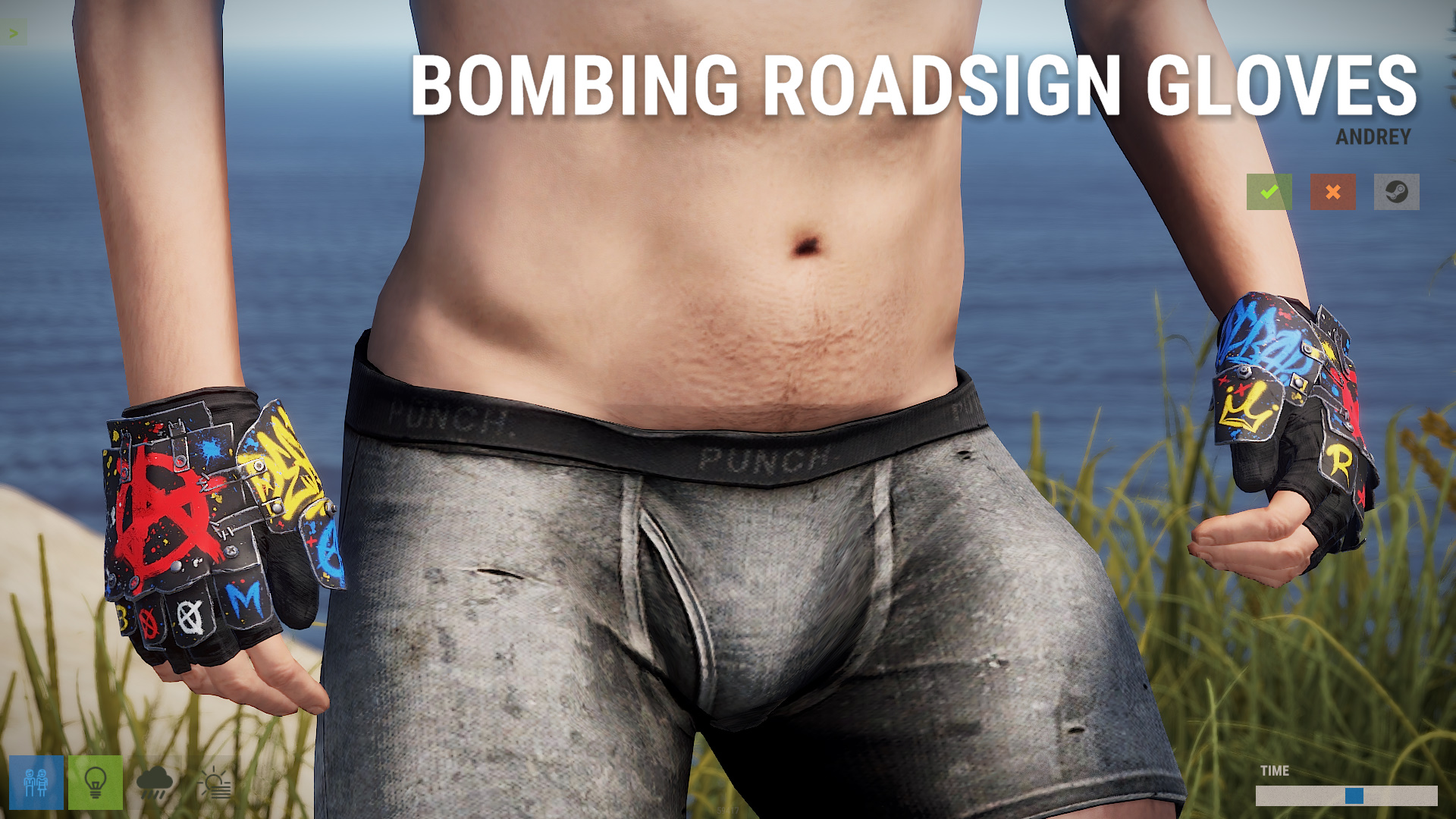 Bombing Roadsign Gloves thumbnail 5