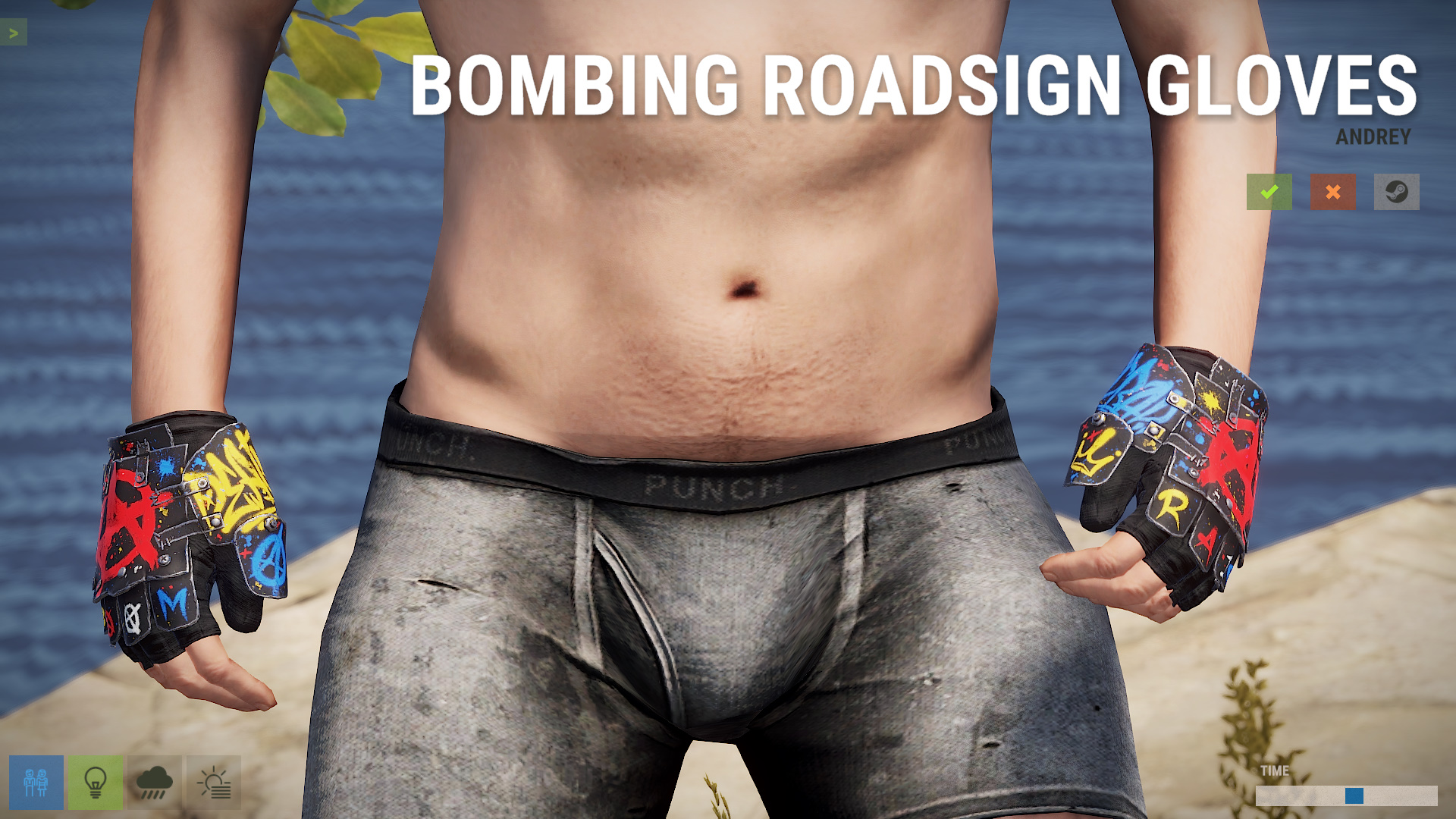 Bombing Roadsign Gloves thumbnail 7