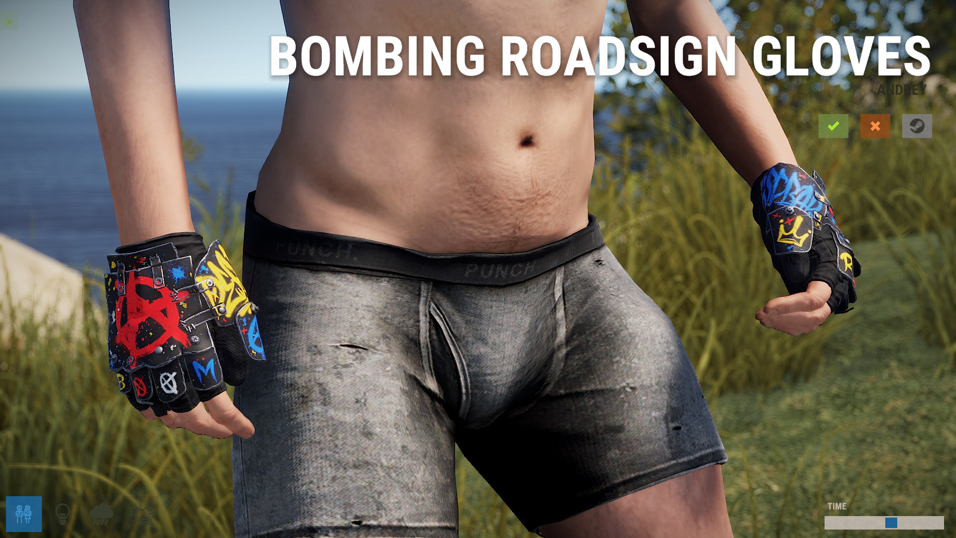 Bombing Roadsign Gloves thumbnail 6