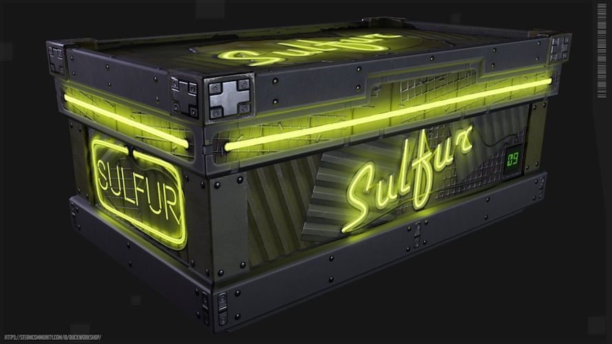 Neon Sulfur Storage - image 1