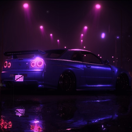 Nissan Skyline R34 GT-R V-Spec: Need For Speed 2015 | Wallpapers HDV