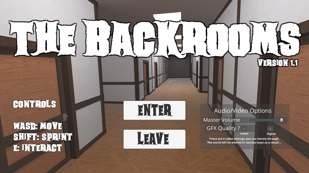 The Backrooms - Versions