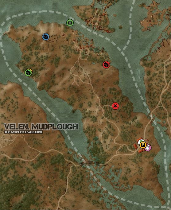 The Witcher 3: Wild Hunt The Witcher 3: Velen Maps - <img src=
