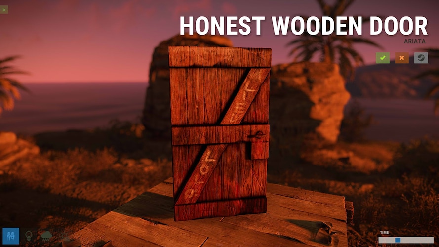 Honest Wooden Door - image 2
