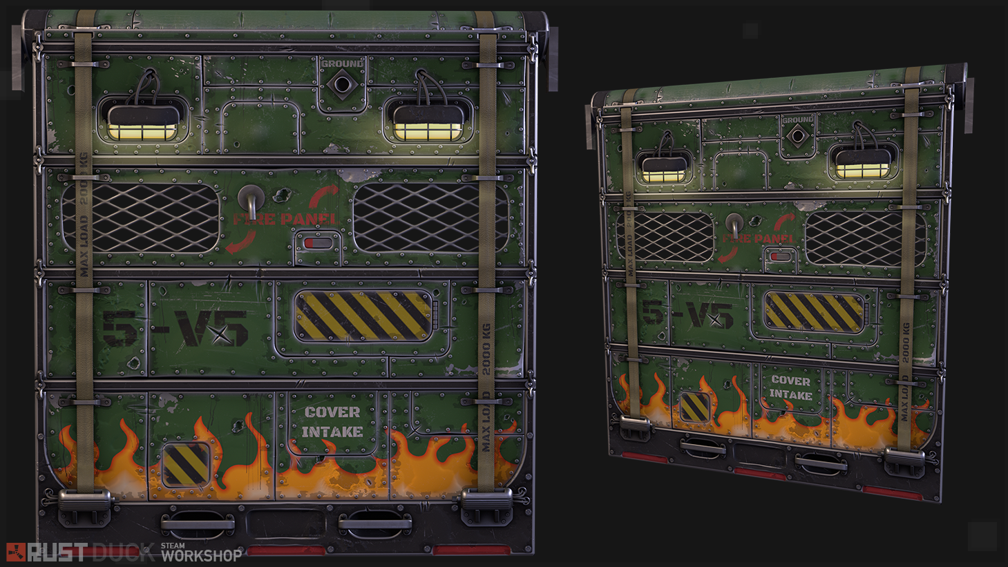 Bombshell Garage Door screenshot 1