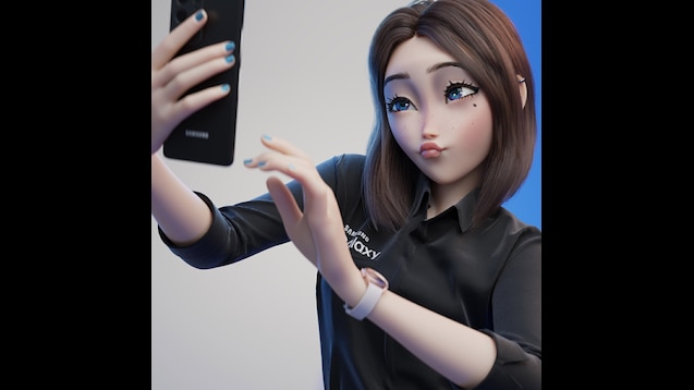 Steam Workshop Samsung Sam Waifu Girl Animated