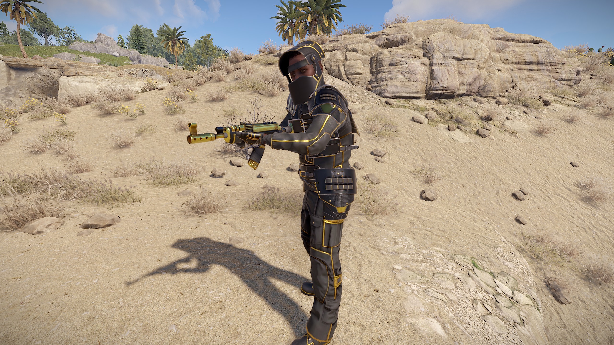 Black Gold Helmet thumbnail 2